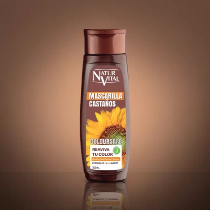MASCARILLA CAPILAR COLOURSAFE CASTAÑO X 300 ml