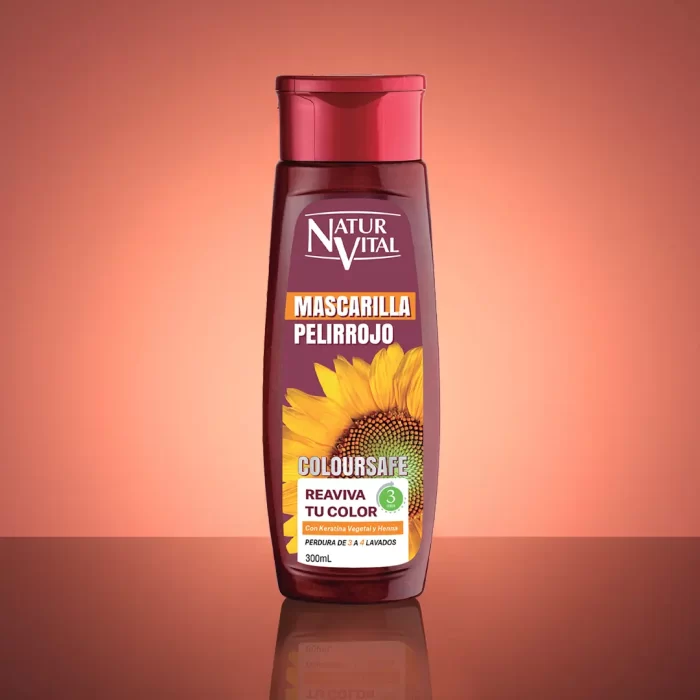 MASCARILLA CAPILAR COLOURSAFE PELIRROJO X 300 ml - Imagen 1