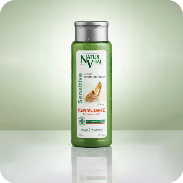 Champú revitalizante ginseng sensitive 300 cm&sup3; - Imagen 1