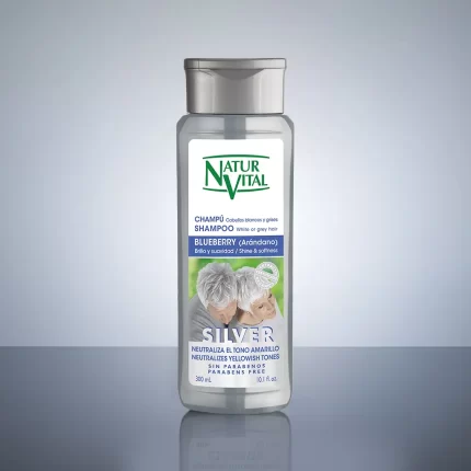 CHAMPU CABELLOS BLANCOS Y GRISES X 300 ml. SILVER